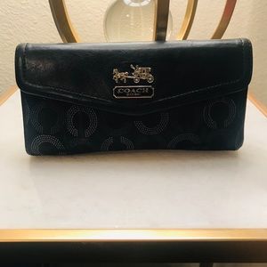 Black Coach Wallet